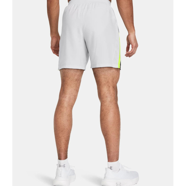 Spodenki męskie UA Launch 7' - Szary Halo - Under Armour