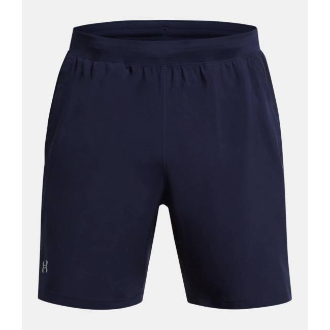 Heren Short UA Launch 7' - Marineblauw - Under Armour