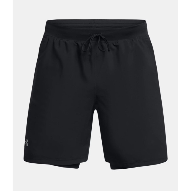 Herren UA Launch 2-in-1 7' Short - Schwarz - Under Armour