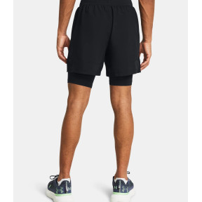 Herren UA Launch 2-in-1 5' Short - Schwarz - Under Armour