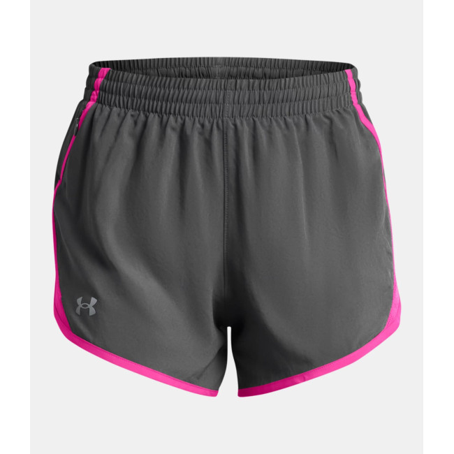 Dames UA Fly-By 3' Short - Steengrijs - Under Armour