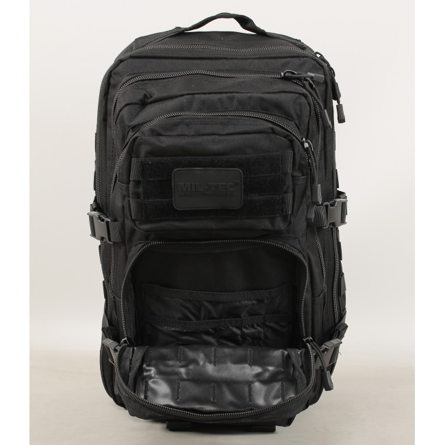 US Assault Rucksack 36L Schwarz - Miltec