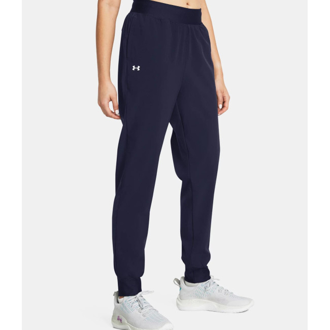 Damesbroek UA Rival High-Rise Woven - Marineblauw - Under Armour