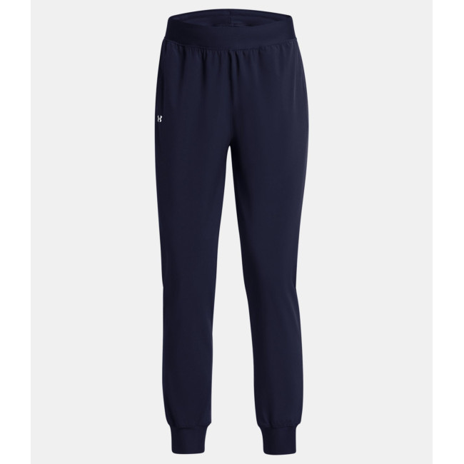Pantalon femme UA Rival High-Rise Woven - Bleu Marine - Under Armour