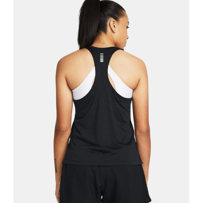 Dames mouwloos shirt UA Launch - Zwart - Under Armour