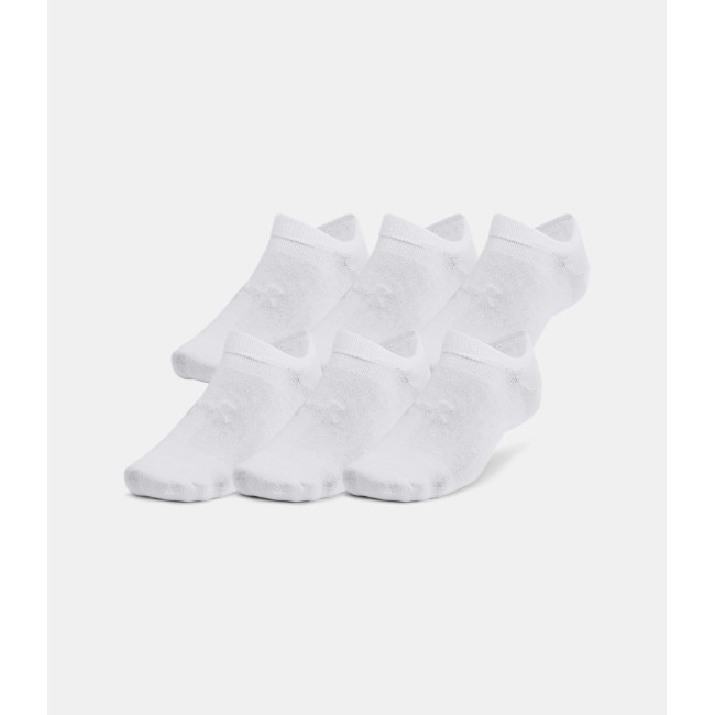 Zestaw 6 par skarpetek UA Essential - Biały - Under Armour