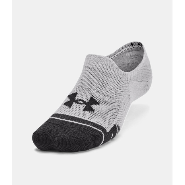 Zestaw 3 par skarpetek UA Performance Tech Ultra Low - Szary - Under Armour