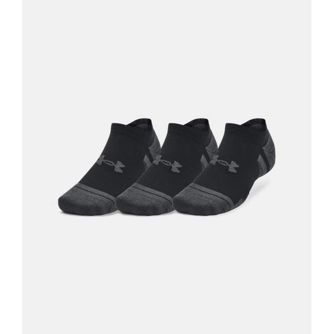 Zestaw 3 par skarpetek UA Performance Tech No Show - Czarny - Under Armour