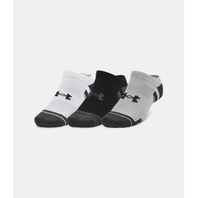 Zestaw 3 par skarpetek UA Performance Tech No Show - Szary - Under Armour