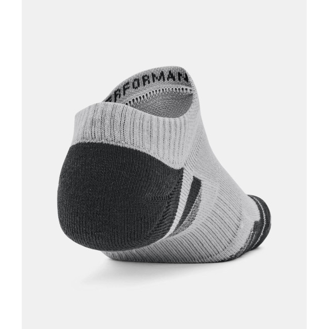 3er-Pack UA Performance Tech No Show Socken - Grau - Under Armour