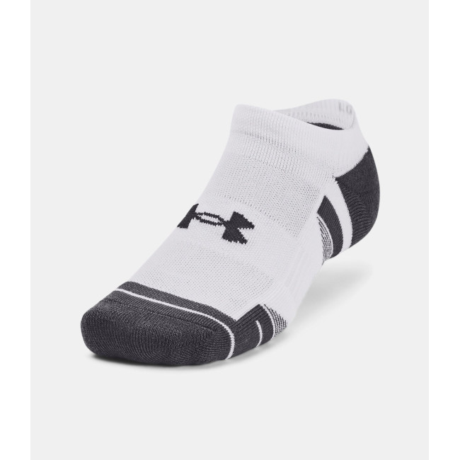 Lot de 3 paires de socquettes UA Performance Tech No Show- Blanc - Under Armour