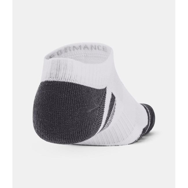 Lot de 3 paires de socquettes UA Performance Tech No Show- Blanc - Under Armour