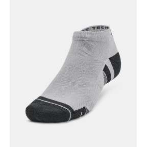 Lot de 3 paires de socquettes UA Performance Tech Low Cut- Gris - Under Armour