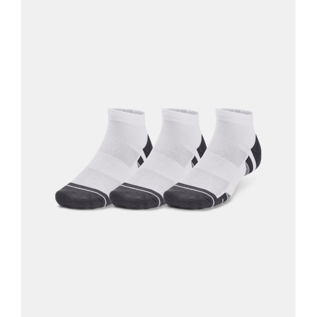 Lot de 3 paires de socquettes UA Performance Tech Low Cut- Blanc - Under Armour