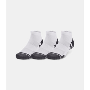 Zestaw 3 par skarpetek UA Performance Tech Low Cut - Białe - Under Armour
