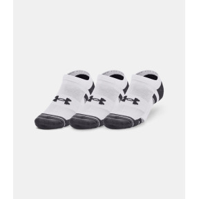 Set van 3 paar UA Performance Cotton No Show sokken - Wit - Under Armour
