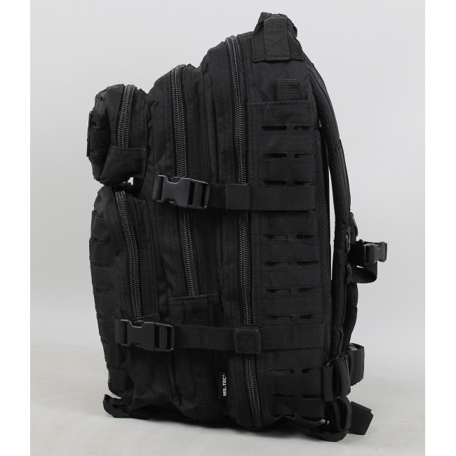 Sac à dos US ASS. PACK laser Cut 20L Noir - Miltec