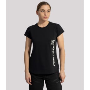 Tee shirt femme whisper "Pentagon Vertical" noir - Pentagon