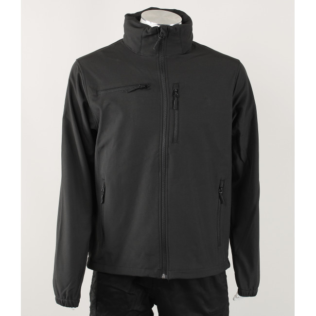 Softshell vest Space Zwart - Force Series