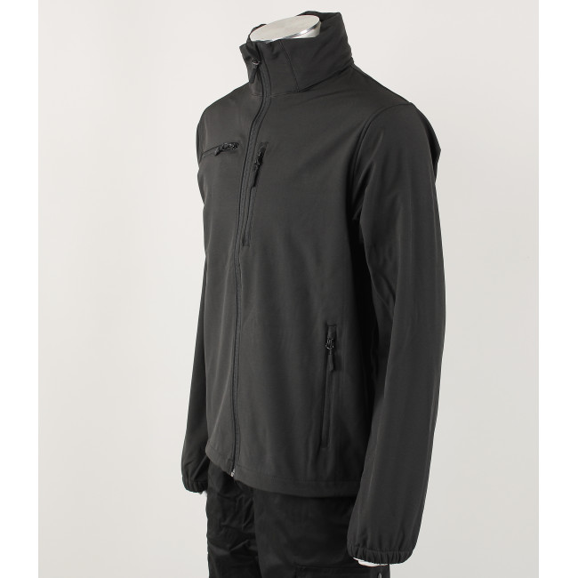 Kamizelka softshell Space Czarna - Force Series