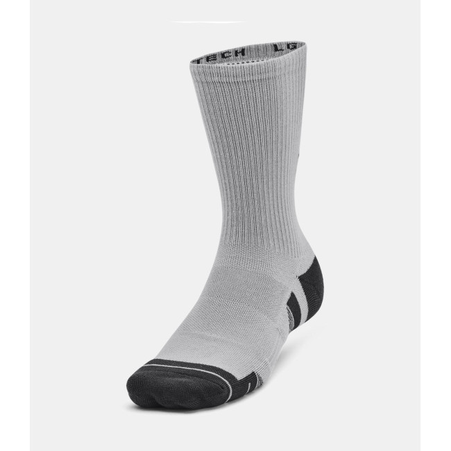 Zestaw 3 par skarpetek UA Performance Tech Crew - Szare - Under Armour
