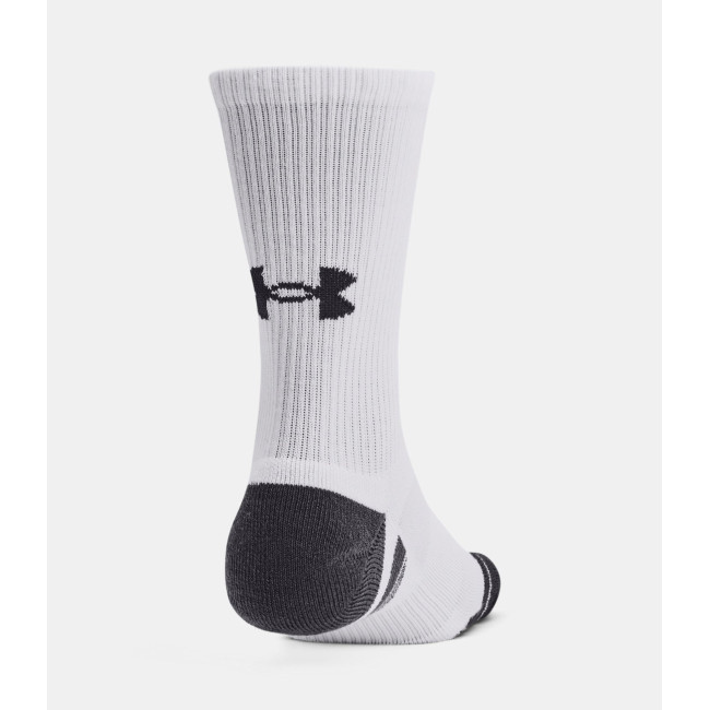 Zestaw 3 par skarpetek UA Performance Tech Crew - Białe - Under Armour