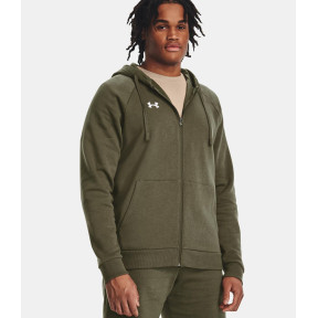 Sweat à capuche Full-Length homme UA Rival - Vert Olive - Under Armour