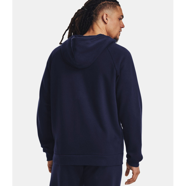 UA Rival Full-Length Kapuzenpullover für Herren - Marineblau - Under Armour