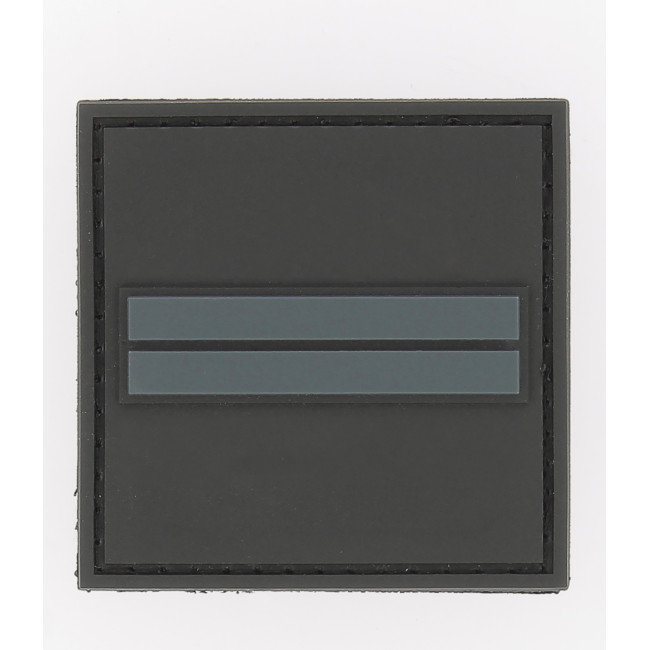 Klett-Patch PVC ADJUDANT / ADJUDANTCHEF GD / BRIGADIER PM / Niedrige Sichtbarkeit