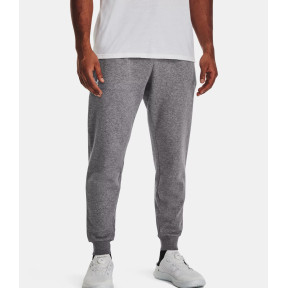 Herren Fleece-Jogginghose UA Rival - Grau Meliert / Weiß - Under Armour
