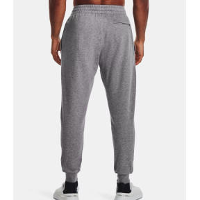 Jogging polaire homme UA Rival - Gris Chiné / Blanc - Under Armour