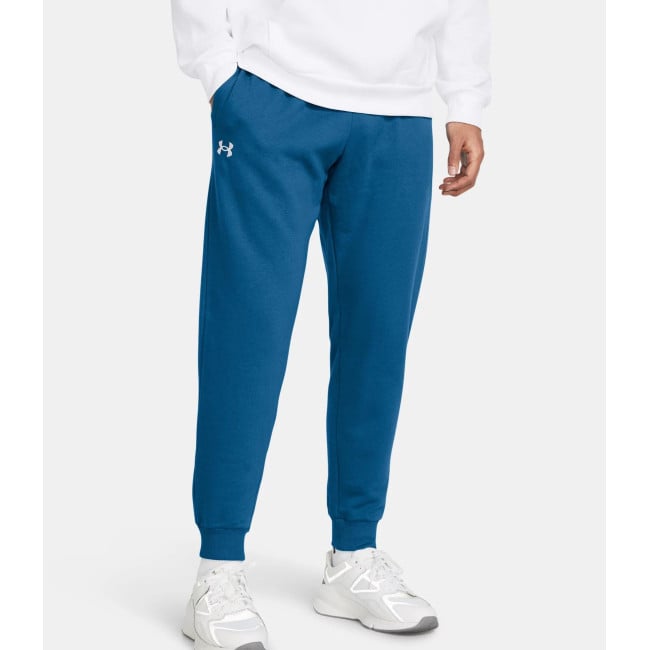 Fleece joggingbroek heren UA Rival - Photon Blauw - Under Armour