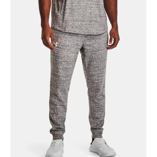 Joggingbroek heren UA Rival Terry - Wit Onyx - Under Armour