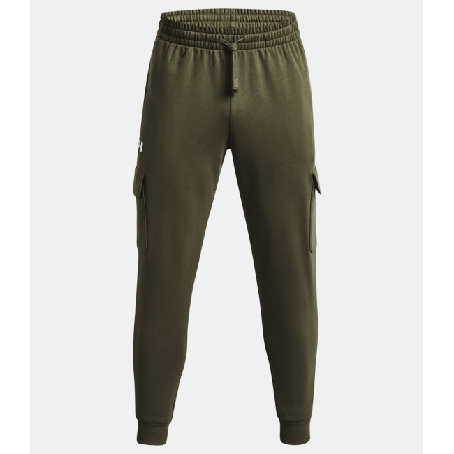 Jogging homme UA Rival Fleece Cargo - Vert Olive - Under Armour