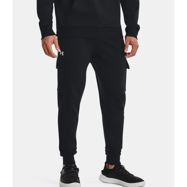 Herren-Jogginganzug UA Rival Fleece Cargo - Schwarz - Under Armour