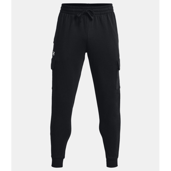 Joggingbroek heren UA Rival Fleece Cargo - Zwart - Under Armour