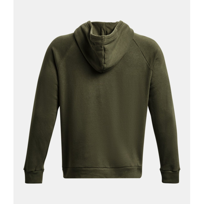 Fleece hoodie heren UA Rival Logo - Olijfgroen - Under Armour