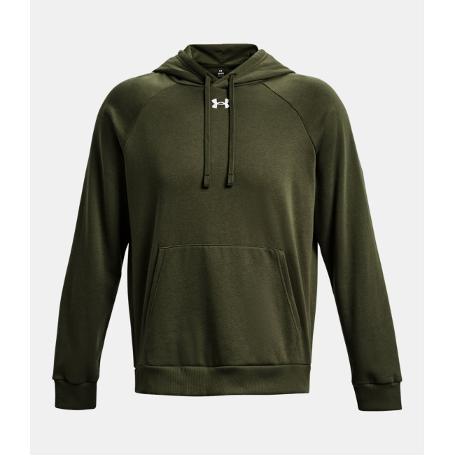 UA Rival Fleece-Hoodie Herren - Olivgrün - Under Armour
