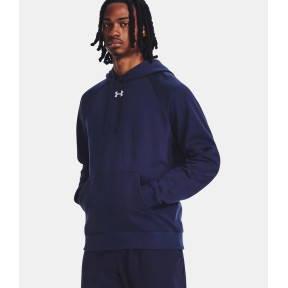 Hoodie polaire homme UA Rival - Bleu Marine - Under Armour