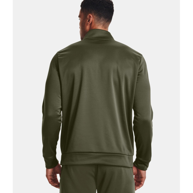 Hoodie homme Armour Fleece® ¼ Zip - Vert Olive - Under Armour