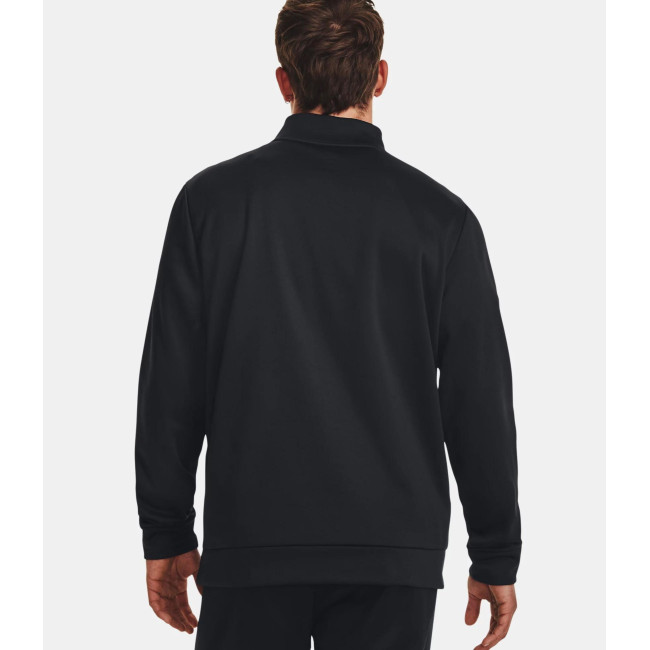 Herren-Hoodie Armour Fleece® ¼ Zip - Schwarz - Under Armour