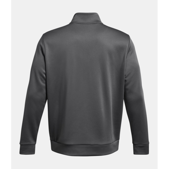 Hoodie homme Armour Fleece® ¼ Zip - Gris Pierre - Under Armour