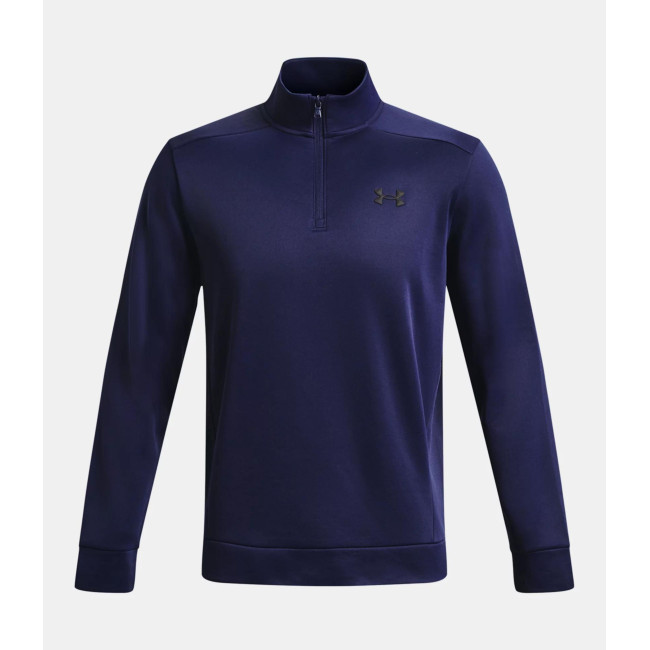Hoodie homme Armour Fleece® ¼ Zip - Bleu Marine - Under Armour