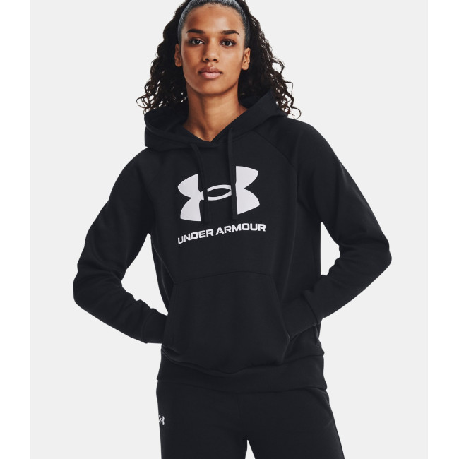 Damen-Hoodie UA Rival Big Logo - Schwarz - Under Armour