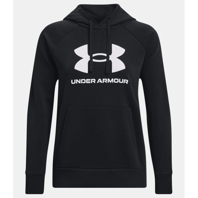 Hoodie dames UA Rival Big Logo - Zwart - Under Armour