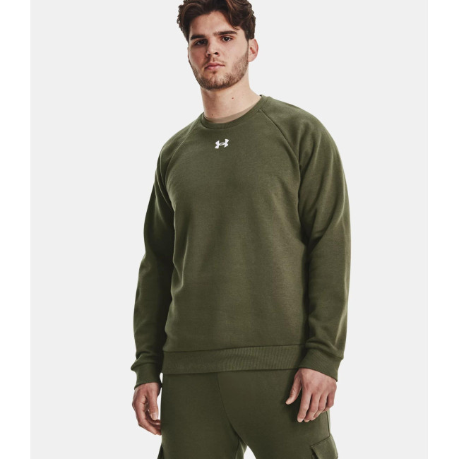 Haut polaire homme UA Rival - Vert Olive - Under Armour