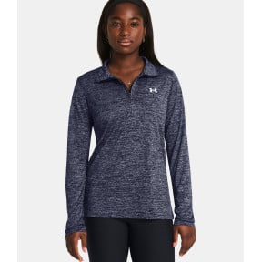 Dames top UA Tech™ Twist ½ Zip - Marineblauw - Under Armour
