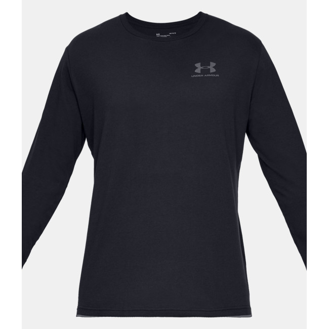 Haut à manches longues UA Sportstyle logo poitrine gauche - Noir - Under Armour