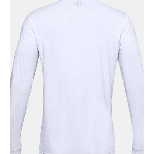 Haut à manches longues UA Sportstyle logo poitrine gauche - Blanc - Under Armour