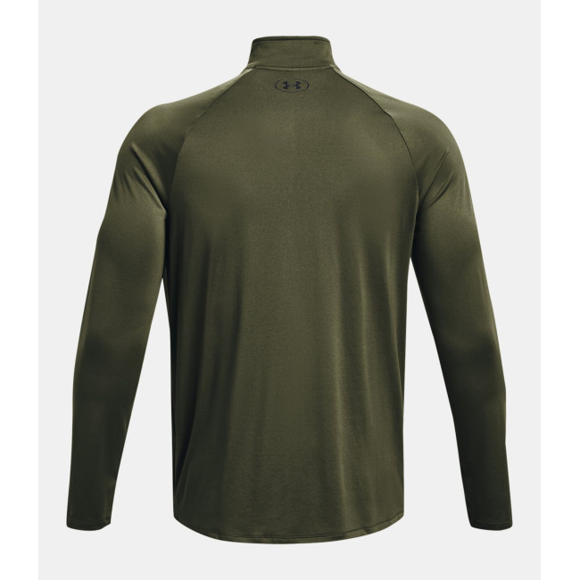 Haut à manches longues et ½ zip UA Tech™ pour homme - Vert Olive - Under Armour